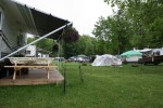 Some of the camps at the 70-site campground are seasonal, meaning that the camper has rented the space for the entire season.