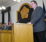 county barry ormsby Barry Ormsby, a Jefferson County legislator, tells Oswego County legislators about how his county voted to oppose the wind farm project. Looking on is Oswego County Administrator Phil Church, left, and Barry Leemann, chair of the legislature.