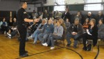 second ward meeting Dozens of Second Ward residents share their opinions with representatives of the police department as well as their alderman at a neighborhood meeting.