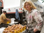 market linda sweet potatoes Linda Knowles stops to purchase some home grown produce from one of the many vendors on hand for the first night of the 2010 market season in Oswego.