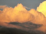 Storm clouds such as these hung over Central New York several days  during June. Total rainfall last month was more than the three previous  months' totals combined.