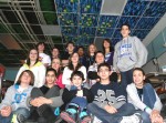 Art Students Recreate Art Classic Oswego Middle School eighth graders helped create a unique ceiling painting recently. Among those that assisted are (front row) Tyler Courtney, Rana Al-Salameh, Mason McGann, Josh Bucher and Mariell Schickling. In the middle row are Alexis Sheridan, Rebecca Victory, Kaitlin Ballard and Braeden Livesey. In back are Jacob Lofthouse, Michael Favata, Collin Ballou, Austin Levine, Meghan Anderson, Lauren Wallace and Eddie Sheridan.