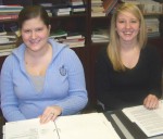 Catholic Charities Welcomes New Intensive Parent Educators Jacqueline Cowher (left) and Kristian Allen have recently joined the staff of Catholic Charities of Oswego County’s Parent Education Program. They will serve as intensive parent educators for the program.