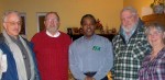 Port City Toastmasters Visited By Area Governor Vice President Steve Juravich, President George A. Reed, Area Governor Kelvin P. Ringold Sr., William F. Pittsley and Ginny Stamm.