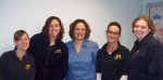 Little Lukes Childcare Supports Autism Walk Pictured are: Johannah Scott, Nicole Hicks, Denise McDougall, Kerry Johnson and Dona Sharkey.