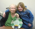 fulton mill apt Girl_at_Mill_Apts Pricilla Marcino (right) of Fulton Mill Apartments shows off the shamrock wreath that she and Rain Frank created.