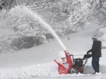 snowblowing in february 2011 Snowblowing was a common activity last month. While February's precipitation was just 0.71-inch above average, snowfall was 18.3 inches higher than normal.