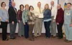 Child Protection Advisory Council Holds Community Meetings Several members of the Child Protection Advisory Council accept a proclamation designating April as Child Abuse Prevention Month in Oswego County. From left are Melissa Baker, Jeff Grimshaw, Geri Geitner, Kathleen Fenlon, Frances Lanigan, Dr. Marshall Marshall, Karrie Damm, Greg Heffner, Rev. John Canorro, and Dr. Dennis Mullaney.