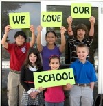 OCCS_Children_2 Students at the Oswego Community Christian School declare=