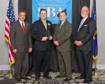 2011 Excellence Oswego Sub Shop From left: Bernard J. Paprocki, SBA Syracuse district director, L. Michael Treadwell, Operation Oswego County director, William Greene, Jr., owner of Oswego Sub Shop, and Patrick MacKrell, president & CEO of New York Business Development Corporation.