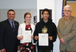 Oswego Board Recognizes Student Athletes Student athletes honored