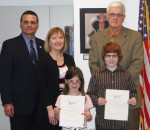Oswego Board Recognizes Young CER Artists CER art students cited.