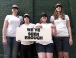OLYMPUS DIGITAL CAMERA Young women around Oswego County are saying "We've seen enough!" to tobacco marketing targeting them.