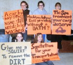 scout carwash pic Girls Scouts to hold car wash and bake sale.