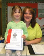 FLS Kindergartner Earns Writing Award Reading Council honors FLS Kindergartner