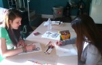 OCO Invites Youth to Drop-In Youth work on some arts and crafts projects at OCO’s Youth Drop-In Center in Mexico. The center offers visitors a variety of activities.