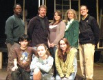 In back from left are: Troy Pepper, Peter Mahan, Ashley Murtha, Kelly Mahan and Kyle Walton. In front: from left are: Will Bandla, Madeline Reister and Quinn Etchie.
