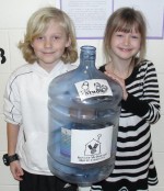 Pictured are Hayden Johnson and Autumn Schneider