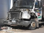 damaged truck