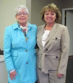 Jan Rebeor as a 2012 “Woman of Distinction.”