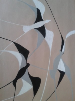 The design "Wings" was chosen for Art in the Wind, CNY Arts Center's next Community Mural Project.