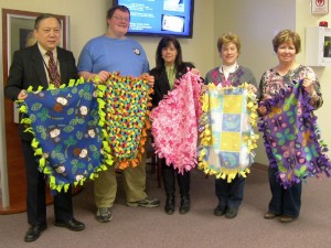 AmeriCorps Donates Blankets